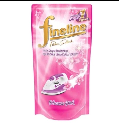 น้ำยาอัดกลีบรีดผ้าเรียบ สีชมพู (รับ4,500แต้ม)