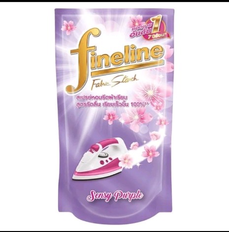 น้ำยาอัดกลีบรีดผ้าเรียบ สีม่วงอ่อน (รับ4,500แต้ม)