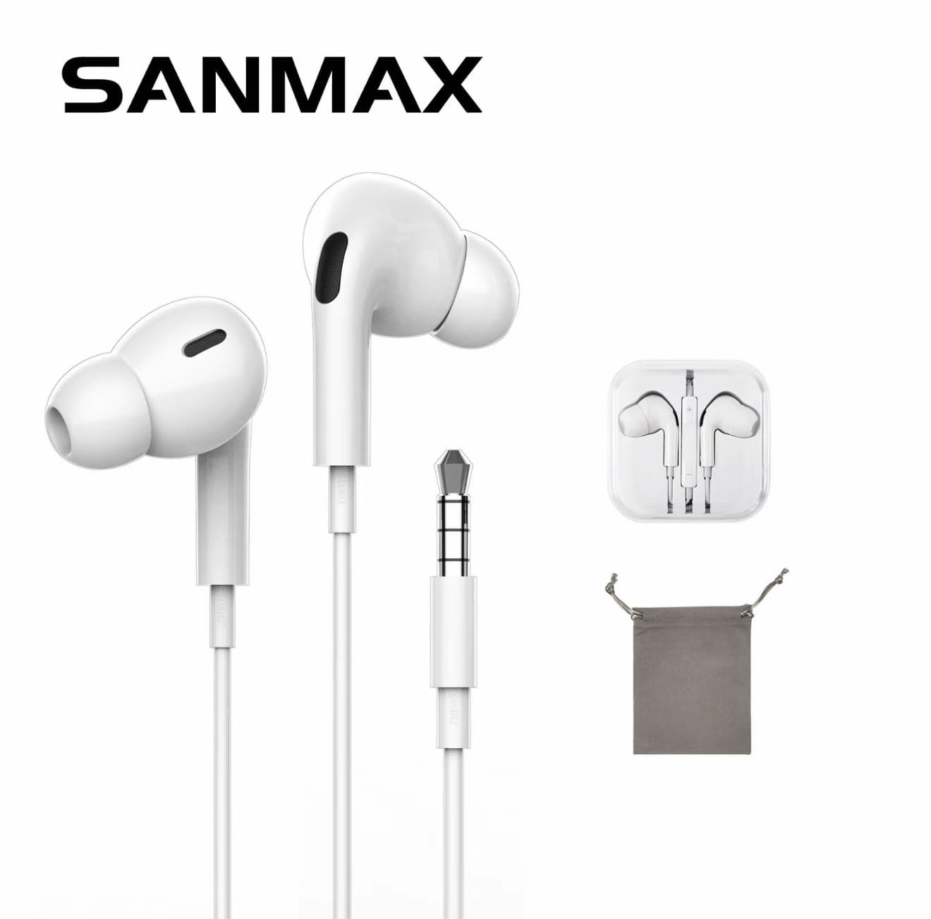  หูฟัง 3.5mm Typec สายฟ้า แบบอินเอียร์ ตัดเสียงรบกวน D20 D21 D22การโทรแบบ HD ไม่ต้องใช้บลูทูธ สำหรับAndroid (รับ 7,200 แต้ม)