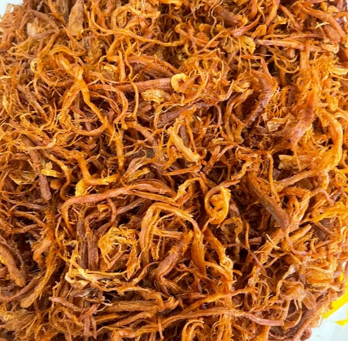 หมูฝอยนิ่ม (ครึ่งกิโล) **เนื้อหมู100แท้100% รสชาติดั้งเดิมสดใหม่ส่งทุก วัน(หนัก500กรัม)สะอาดได้มาตรฐาน มี อย.(ไม่ ผสมไก่)(รับ16,250แต้ม)