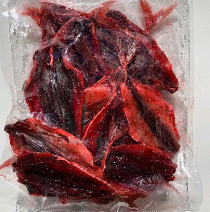 ปลาทูแดง ปลาตากแห้ง ปลาทูหมัก หวานอร่อย เด็กชอบกิน ทานง่าย ย่างได้ ทอดได้500กรัม(รับ12,500แต้ม)