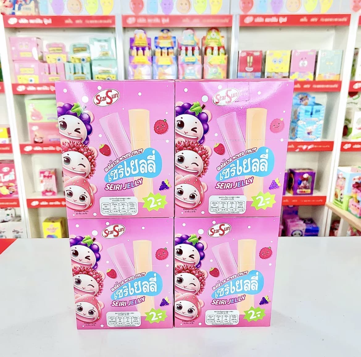  เซริเยลลี่ JUICY Seiri Jelly - เจลลี่ผล ไม้ (รับ8,200แต้ม)