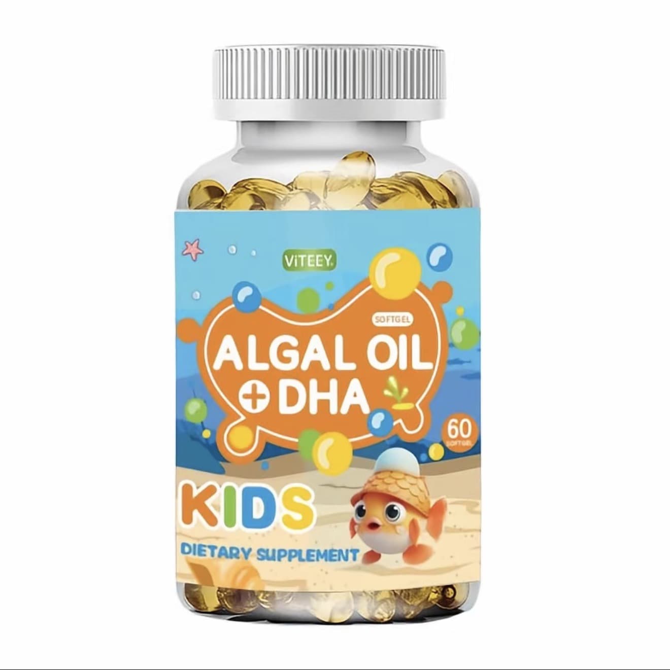 น้ำมันปลาน้ำลึก DHA (60 pieces) DHA fish oil (รับ 11,750 แต้ม)
