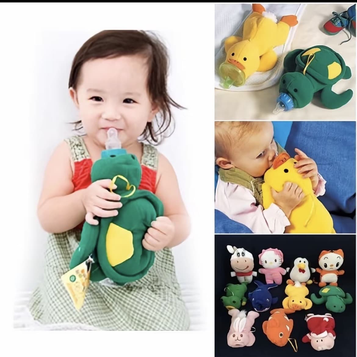  ตุ๊กตาสวมขวดนม ตุ๊กตาฝึกจับขวดนม จับ ได้ง่ายขึ้น พัฒนากล้ามเนื้อ( รับ8,700 แต้ม)