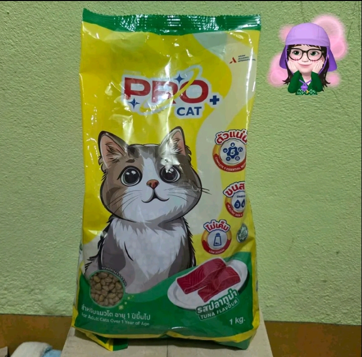 Pro cat รสปลาแซลม่อน1กก.(รับ8200แต้ม)
