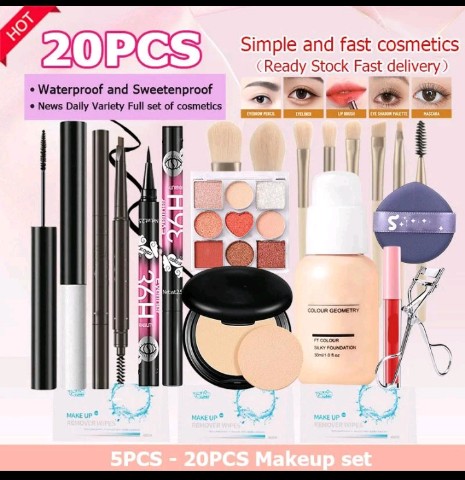 Simple Makupชุดแต่งหน้า20ชิ้น(รับ10,350แต้ม)