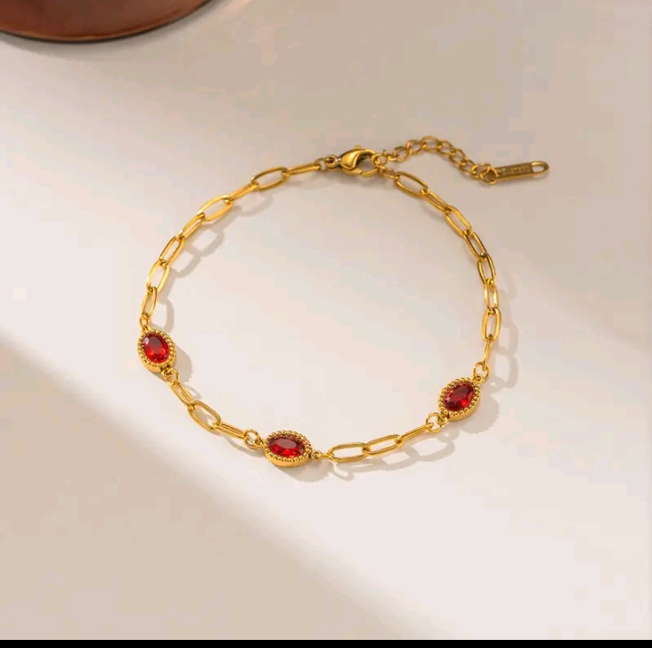 XM jewelry สร้อยข้อมือเหล็กไทเทเนียมไม่ซีดจางและสามารถสวมใส่อาบน้ำได้สีดำ(รับ9750แต้ม)