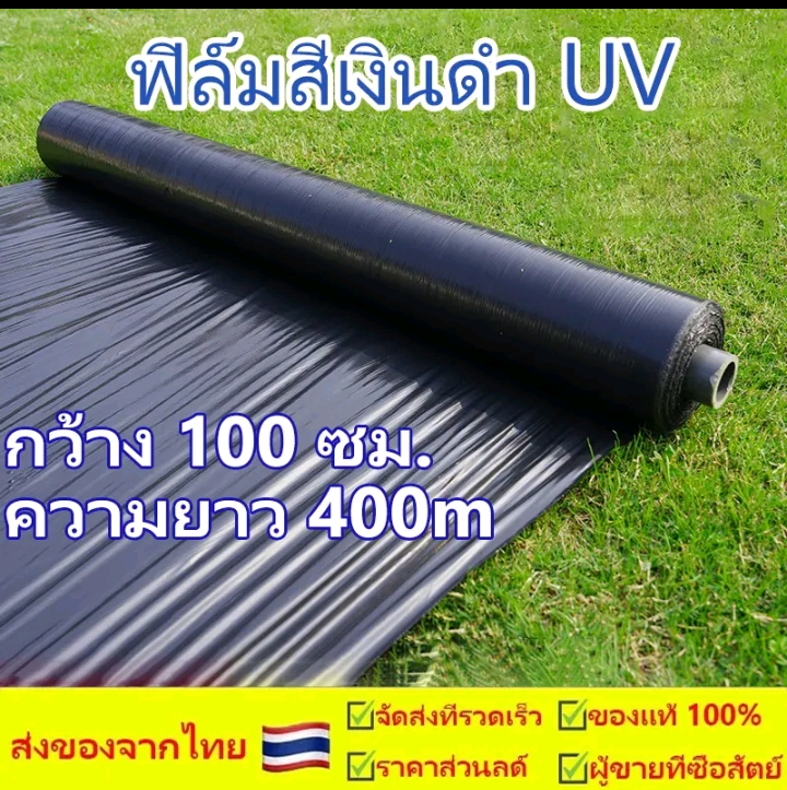 TK florist พลาสติกคลุมดินใช้คลุมแปลง คลุมวัชพืชกว้าง100เซนติเมตร(รับ36200แต้ม)