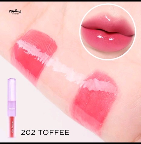 ดับเบิล คิส ลิปดูโอ้ พื้น ฟองดู DOUBLE KISS MAKNE LIP DUO TINT FONDUE ลิปทิ้นกลอส 2 หัว (รับ11,700แต้ม)