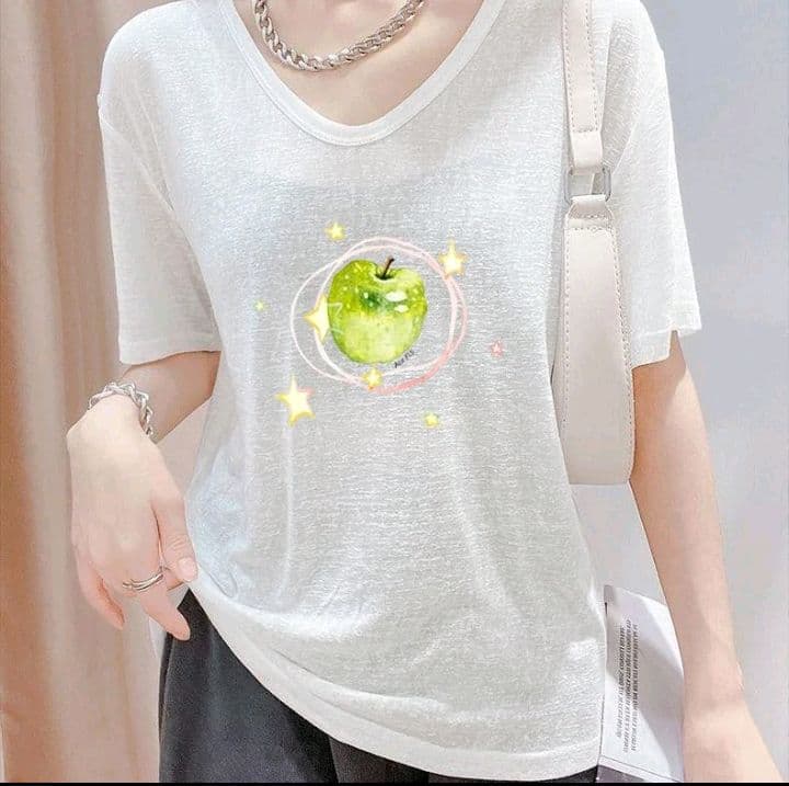 ลาย-8 เสื้อแขนสั้นสำหรับผู้หญิง ลายแมว พิมพ์ ดีไซน์ไม่ซ้ำใคร ดีไซน์สไตล์อ่อนหวาน ทรงหลวม ผ้าบาง ผ้าระบายอากาศดี ไม่ร้อน อบอ้าว พร้อมส่งโดยตรง คุณภาพดี รุ่นขายดี จับคู่ได้หลากหลาย (รับ9,200แต้ม)