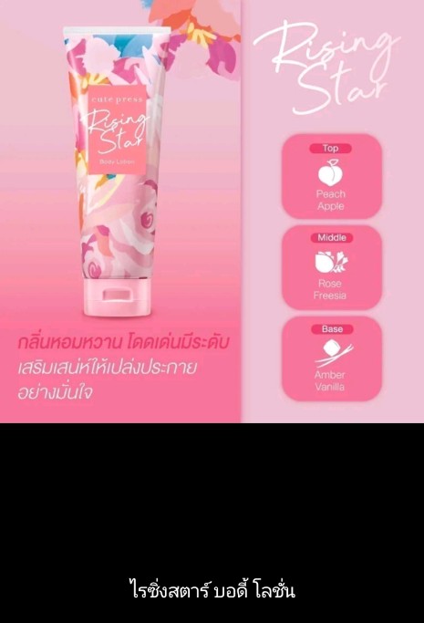 โลชั่นน้ำหอม Cute Press Perfumed Body Lotion โลชั่น คิวท์เพลสตัวหอมกลิ่นหอมหวานโดนเด่น250g(รับ14750แต้ม)