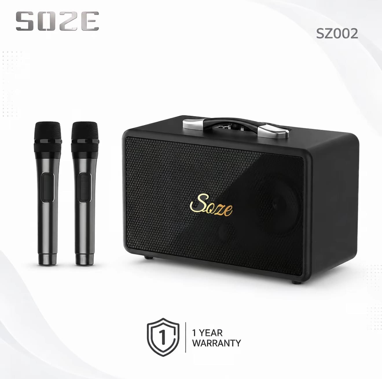 [SOZE][COD] SZO02 ลำโพง บลูทูธ40W ดอกลำโพง4นิ้ว*2 ลำโพงคาราโอเกะ ลำโพงมิไมค์ คุณภาพเสียงดี ฟีเจอร์ครบครันแบตเตอรี4000mAh ลำโพงปาร์ตี้ ลำโพงพร้อมไมค์ร้องคาราโอเกะ ลำโพงบลูทูธคาราโอเกะ เครื่องเสียงคาราโอเกะ ลำโพงบลูทูธเบสแน่น ตู้ลำโพงบลูทูธ (รับ 79,650 แต้ม)