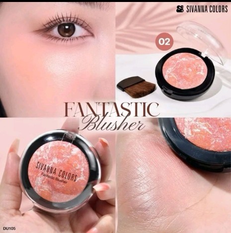 DU-105 บลัชออนสิวันนา(เบอร์02) สีสวยๆๆ ซีเวนน่า คัลเลอร์ส แฟนทาสติค บลัชเชอร์ บลัชออนตกแต่งแก้มให้ดูสดใส เนื้อคุกกี้อัดแข็ง ชิมเมอร์แน่น ปัดทีเดียวอยู่ มาพร้อมแปรงปัดและกระจกในตลับ จิ๊บว๊บๆๆ ใช้ได้ทั้งตาและแก้ม คุ้มมากๆๆจ้า ตลับเล็กระทัดรัดพกพาง่ายสะดวกมีครบในตลับเดียวจ้า มีถึง 12 เฉดสีให้เลือก(รับ7200แต้ม)