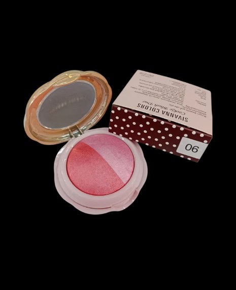 DU278 ซีเวนน่า คัลเลอร์ส คุกกี้ บลัช ดู โอ้ Sivanna Cookie Blush Duo 5g.เบอร์06(รับ7200แต้ม)
