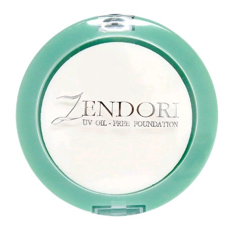 Zendori UV Oil Free Foundation SPF12  แป้งเซนโดริ ยูวี ออยล์-ฟรี ฟาวน์เดชั่น (สีเขียว)  เนื้อแป้งเนียนนุ่ม บางเบา กระจายตัวได้ดี  สามารถปกปิดจุดด่างดำ ติดทนตลอดวัน  ควบคุมความมันบนใบหน้า  มีส่วนผสมของ moisturizer  ทาแล้วผิวหน้าเนียน เป็นธรรมชาติ  ปกป้องแสดแดด ด้วยค่า SPF 12 เบอร์#01(รับ9200แต้ม)