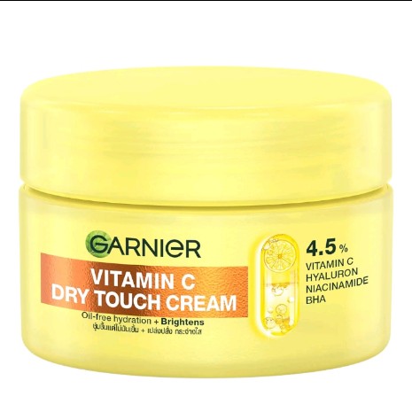 GARNIER - Vitamin C Dry Touch Cream (30ml) การ์นิเย่ วิตามิน ซี ดราย ทัช ครีม(รับ16950แต้ม)
