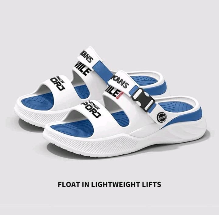 สีฟ้า เบอร์42-43 BEDDA MONKEY รองเท้าผ้าใบผู้ชาย รองเท้าชายหาด ดีไซน์คลาสสิคใส่สบายไม่ลื่น (รับ8,700แต้ม)