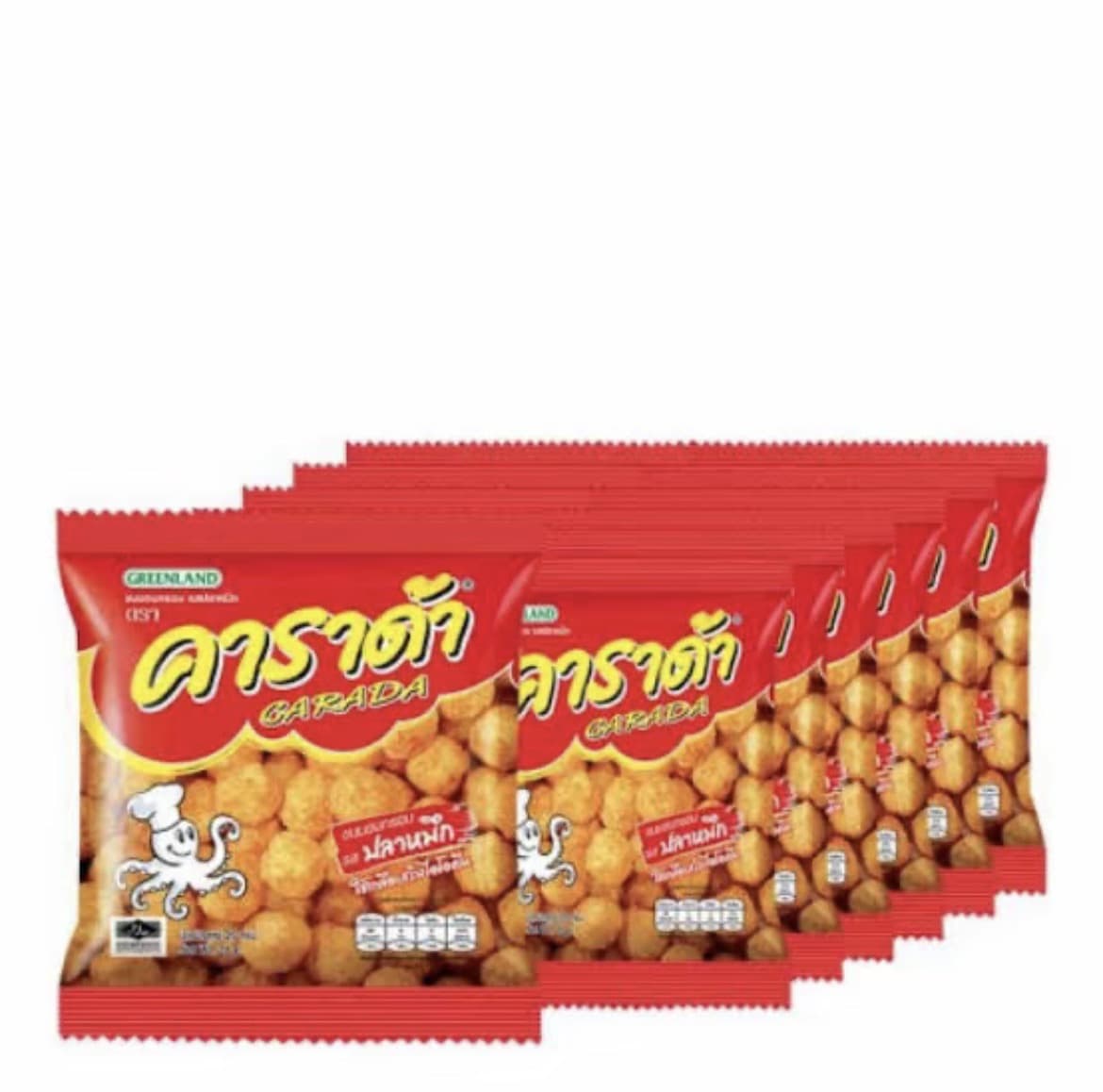 ขนม คาราด้า สีแดง ยกแพ็ค 12 ห่อ (รับ7,700แต้ม)