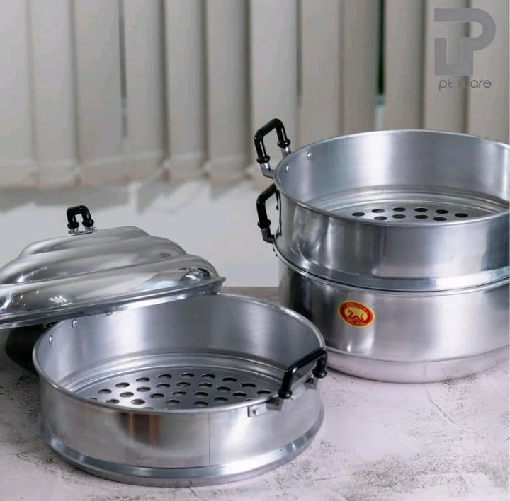 หม้อนึ่ง หม้อซึ้ง อลูมิเนียม ตราพญานาค ขนาด28ซม. (รับ24,700แต้ม)