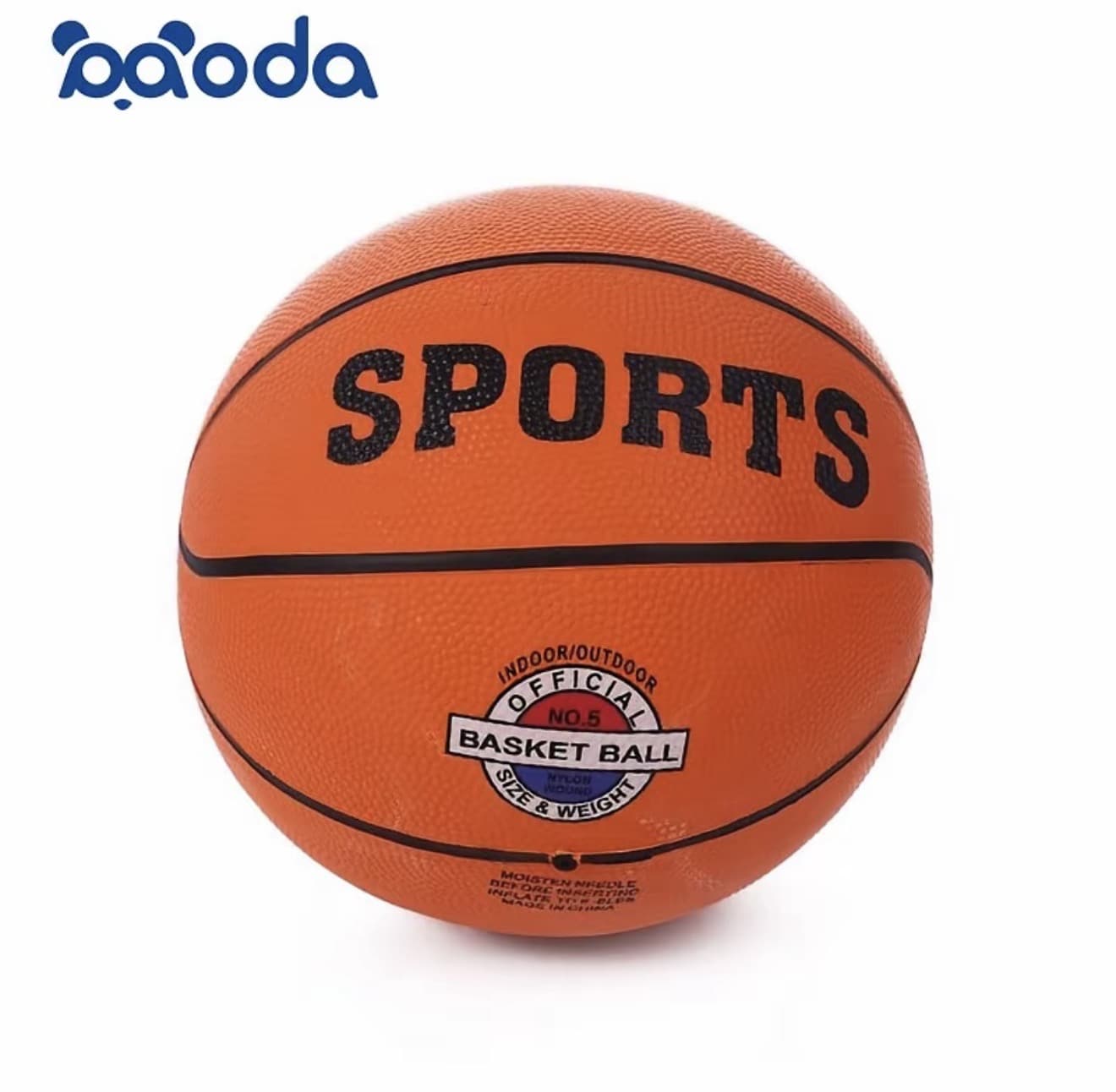 ลูกบาส ลูกบาสเกตบอล basketball Spalding Dura Grip ลูกบาส basketball เบอร์ 7 ทำจากหนัง PU คุณภาพสูง ขนาด 23 cm Sport ออกกำลังกาย กีฬา ตาข่าย สูบลม (รับ 8,150 แต้ม)