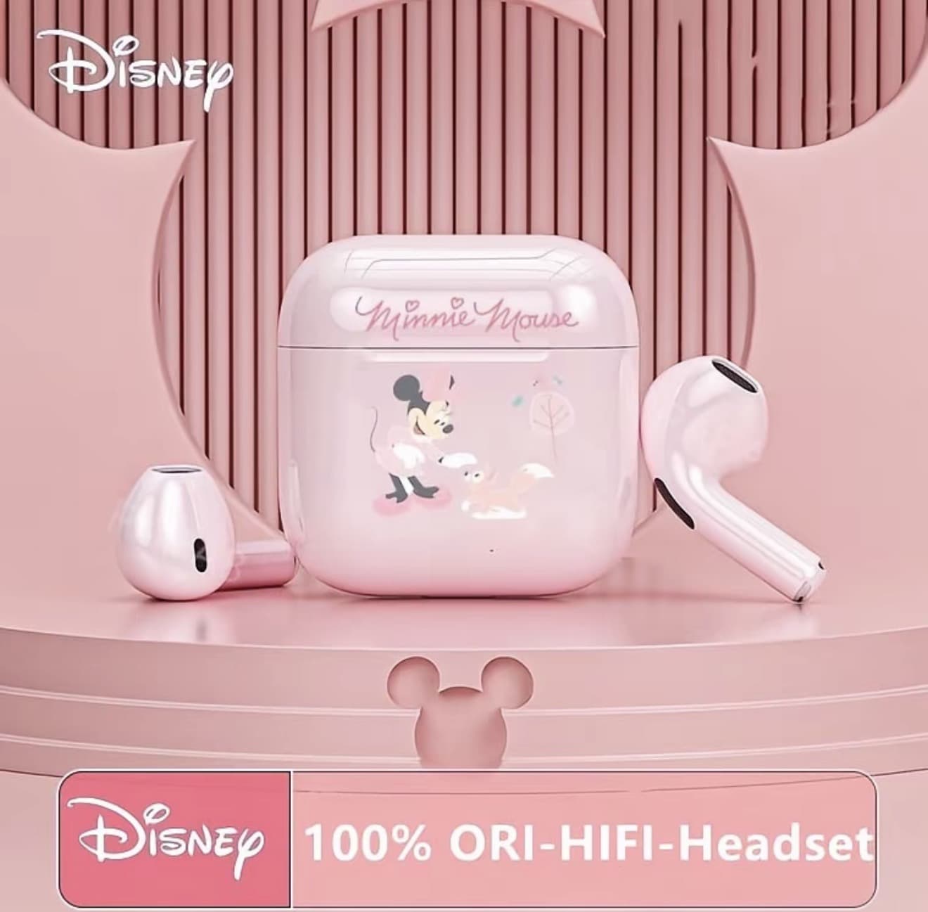 Disney F11 หูฟังบลูทูธไร้สาย สไตล์ล่าสุดในปี 2025หู ฟังไร้สายพร้อมไมโครโฟน ลดเสียงรบกวน หูฟัง bluetooth ไร้สาย ของแท้ 100% หูฟัง หมีพูห์ สีสัน สวยงาม (รับ 11,200 แต้ม)