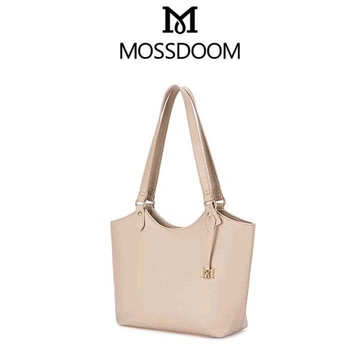 MOSSDOOM Long Bag กระเป๋าสะพายไหล่ยอดฮิต สีครีม ใส่แท็บเล็ตได้ จุของได้เยอะ (รับ47,200แต้ม)