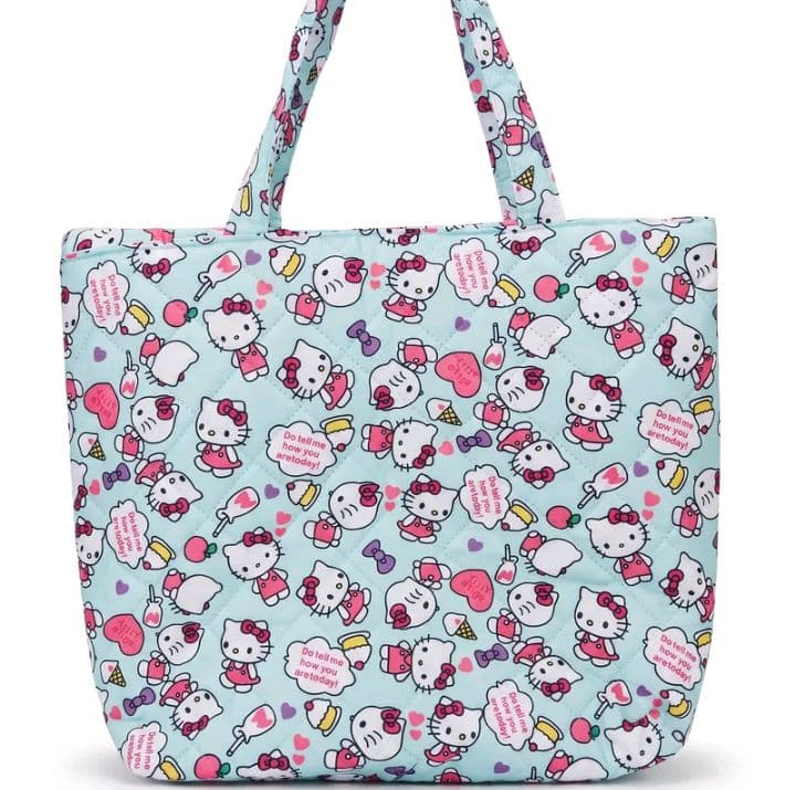 ลาย3-กระเป๋าโท้ตลายHello Kitty มีบุนวมโฟมนุ่ม มากทนทาน ไม่ยับง่าย มีซิปปิดเรียบร้อย ความ มาก สะพายไหล่สะดวก ดีไซน์การ์ตูนยอดนิยม เหมาะพกไปเรียน ทำงาน ช้อปปิ้ง ท่องเที่ยวจุ (รับ11,200แต้ม)