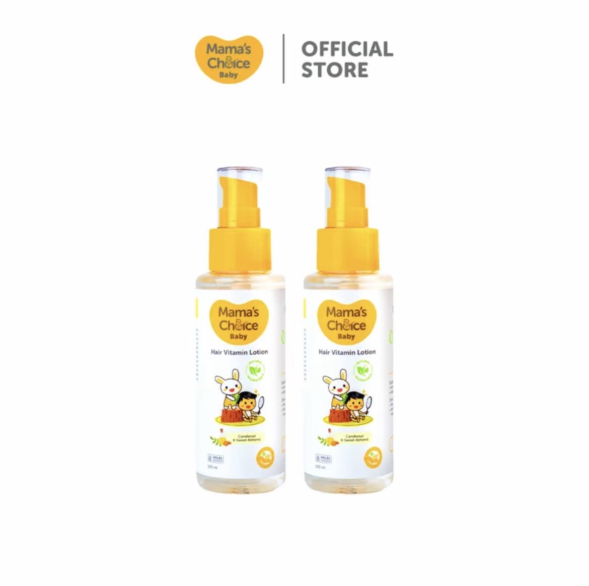 โลชั่นบำรุงผม วิตามินบำรุงผมเด็ก2ชิ้น | Baby Hair Vitamin Lotion(รับ23,700แต้ม)
