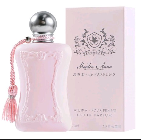 Maiden Anna น้ำหอมแบรนด์ ของแท้ สำหรับผู้หญิง ติด ทนนาน น้ำหอมเนื้อบาง75ml.(รับ12950แต้ม)