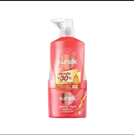 Sunsilk ซันซิล แชมพู ขนาด 325 มล. แถมฟรี ทรีทเมนต์ ขนาด 240 มล.สีแดงเพื่อผมสวยเป็นประกาย(รับแ11950แต้ม)