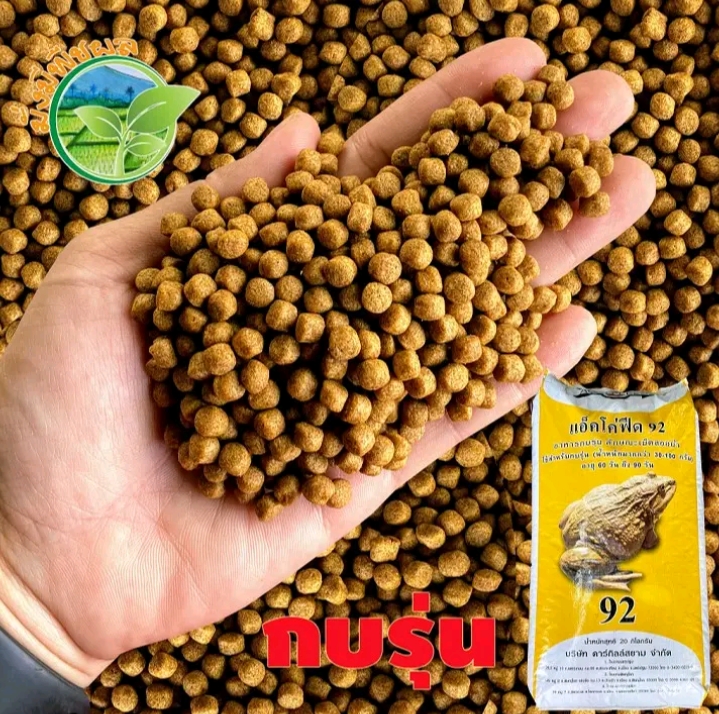 แอ๊คโค่ฟีด อาหารกบ 92กบรุ่น1กก.(รับ6,450แต้ม)