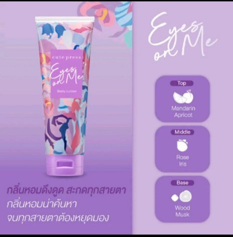 โลชั่นน้ำหอม Cute Press Perfumed Body Lotion โลชั่น คิวท์เพลสตัวหอมกลิ่นกอมดึงดูด 250g(รับ14750แต้ม)
