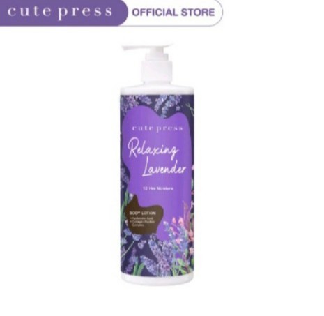 Cute Pressครีมตัวหอมรีแลกซ์ซิ่ง ลาเวนเดอร์ บอดี้ โลชั่น ขนาด 490 มล. เพลิดเพลินไปกับความหอมราวกับอยู่ท่ามกลางมวลดอก ลาเวนเดอร์ทุกครั้งที่ทา ด้วยโลชั่นบำรุงผิวกาย พร้อมคุณค่า จากคอลลาเจน เปปไทด์ คอมเพล็กซ์, ไฮยาลูโรนิค แอซิด และ สารสกัดจากดอกลาเวนเดอร์ ช่วยให้ผ่อนคลายราวกับได้พัก ผ่อน และคงความชุ่มชื่นยาวนานถึง 12 ชั่วโมง(รับ18000แต้ม)