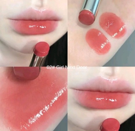 Hydrating กระจกแก้ว ลิปกลอสเนื้อ แข็ง (รับ12250แต้ม)